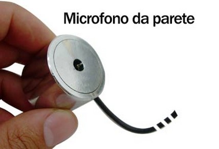 Microfono spia muri e pareti professionale - Il Detective