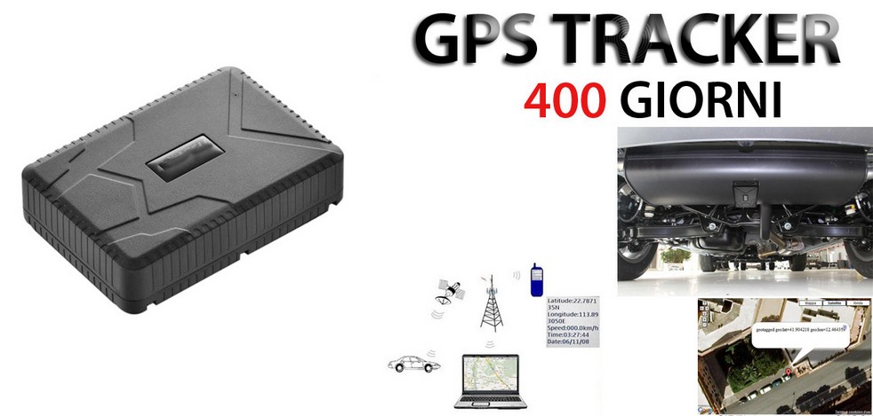 Mini localizzatore gps tracker spia con potente calamita