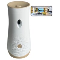 Mini telecamera invisibile in un profumatore di ambiente con sensore di movimento e batteria integrata