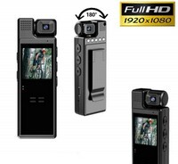 Telecamera atti vandalici con display Piccolissima micro telecamera spia per l' utilizzo contro atti vandalici per auto in sosta con comodo display in full hd
