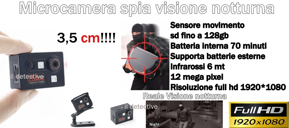 Micro telecamera